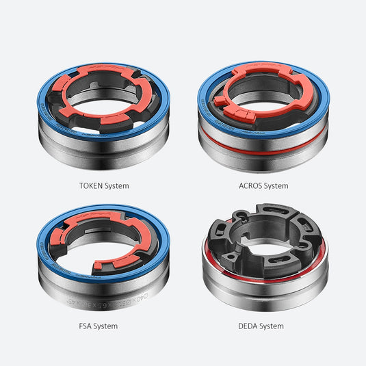 TOKEN - 4 in 1 Headset Bearing Kit  - Ti COATED