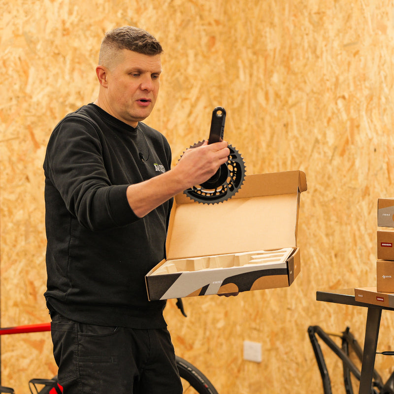 Load image into Gallery viewer, SRAM Force E1 XPLR Wide DUB DM 1x13-speed Carbon Crankset
