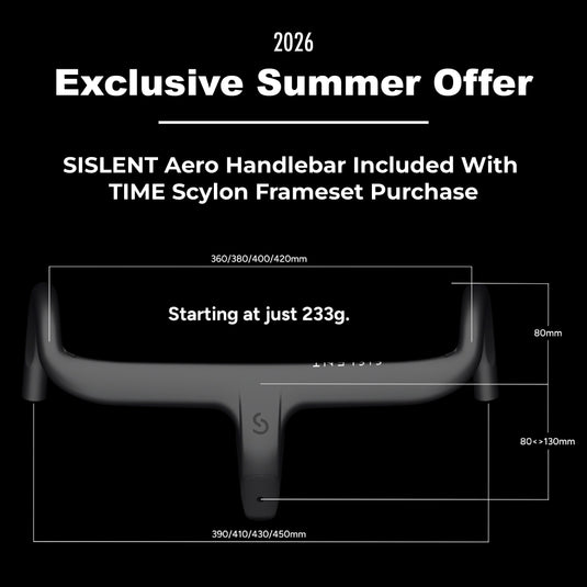 TIME Scylon + Carbon Handlebar Included